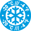 Icon Verarbeitung ab -20 °C